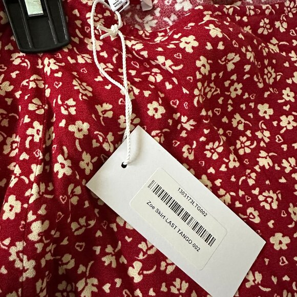 Reformation Scarlet Floral Midi Skirt - Picture 3 of 3